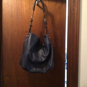 Tignanello navy hobo bag